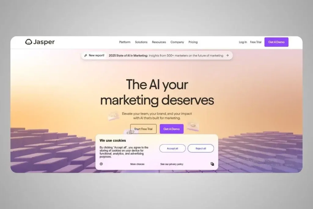Jasper AI – AI Copywriting Powerhouse