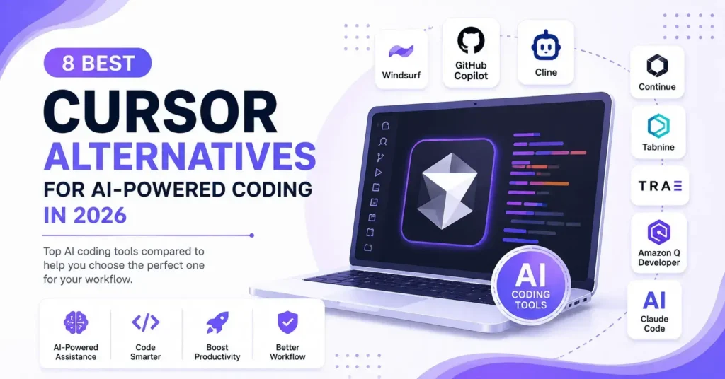 8 Best Cursor Alternatives for AI Powered Coding