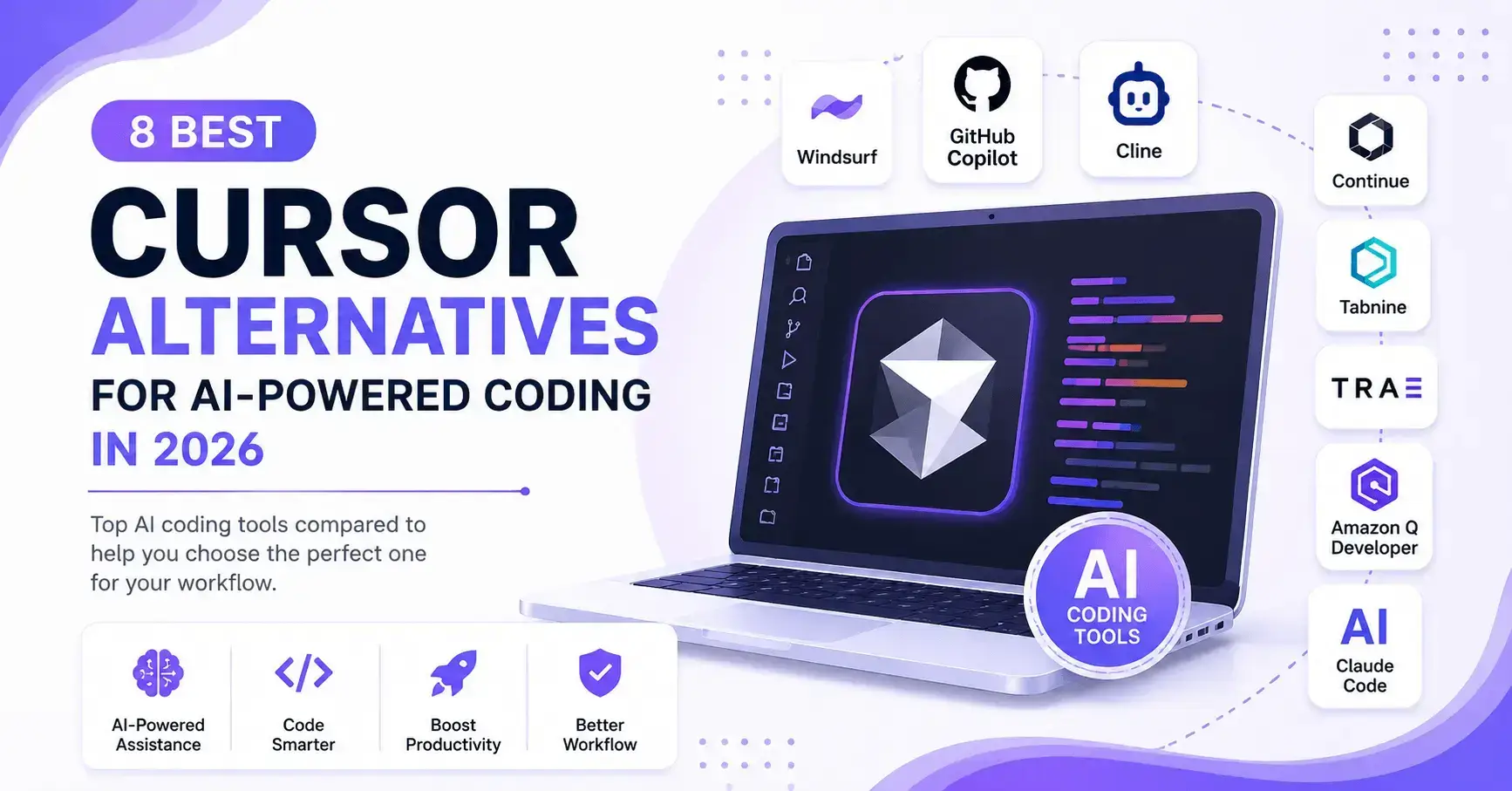8 Best Cursor Alternatives for AI Powered Coding